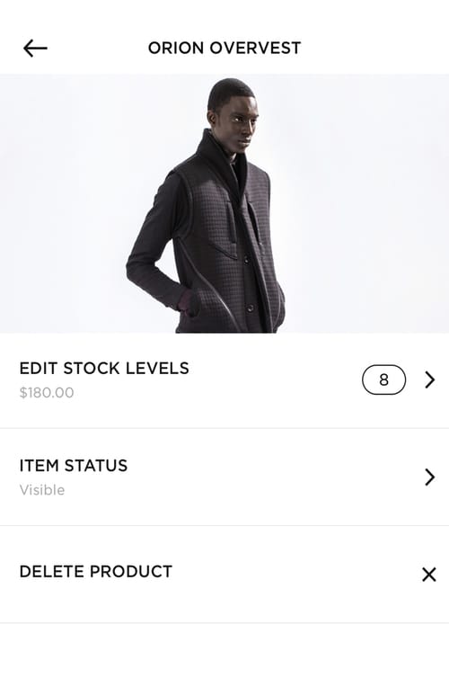 messold ecommerce checkout preview.