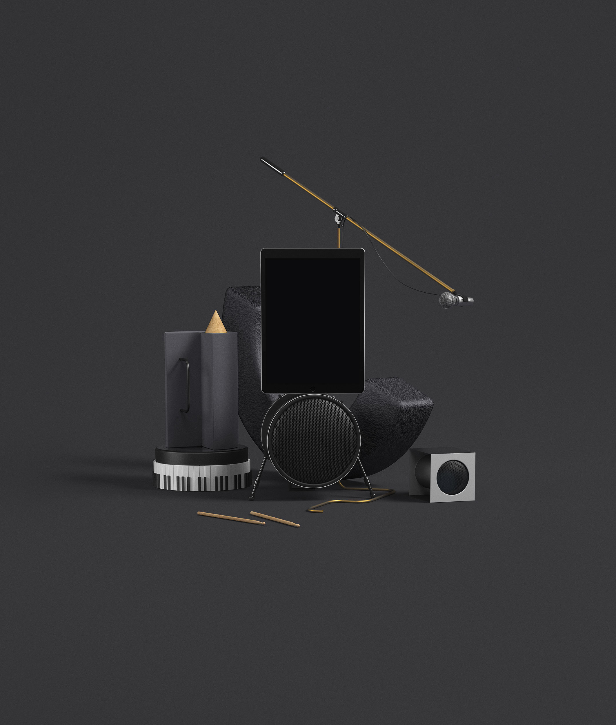 Beautiful websites for the music industry.
